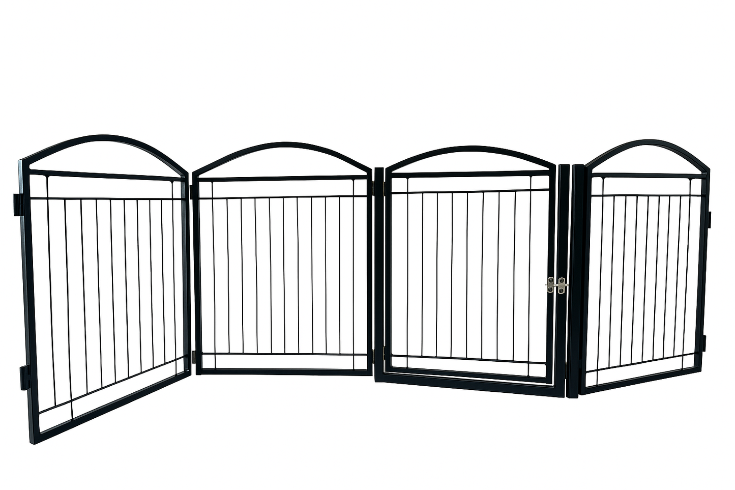 Foldable Freestanding Pet Gate24*32"-4