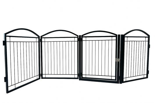 Foldable Freestanding Pet Gate24*32"-4