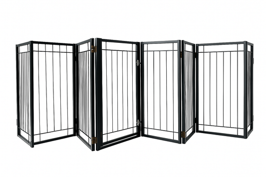 Flat-top barbed wire fence20*32“-8