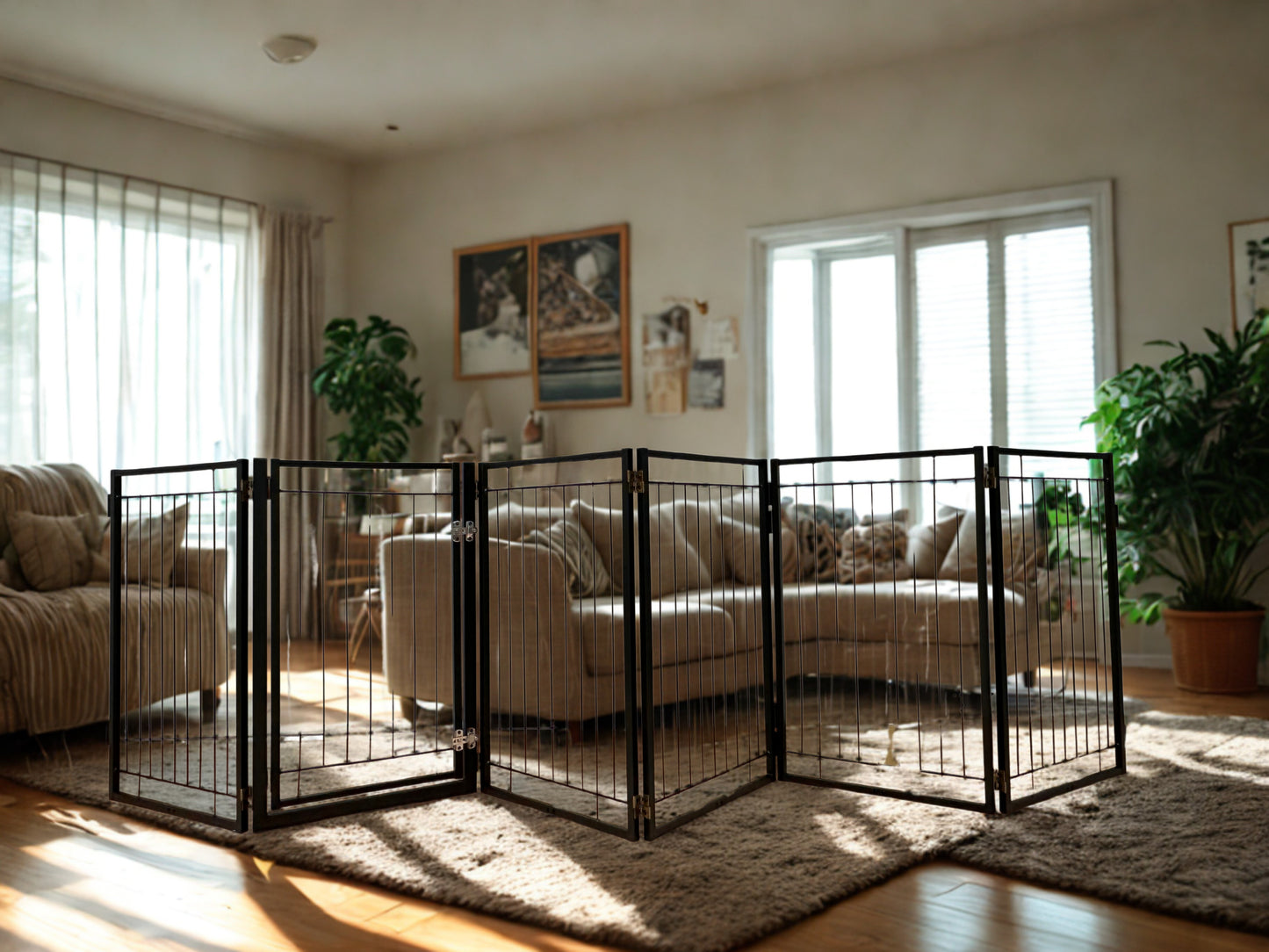 Flat-top barbed wire fence20*32“